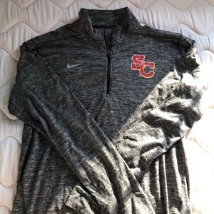 Nike DriFit USC quarter zip - L